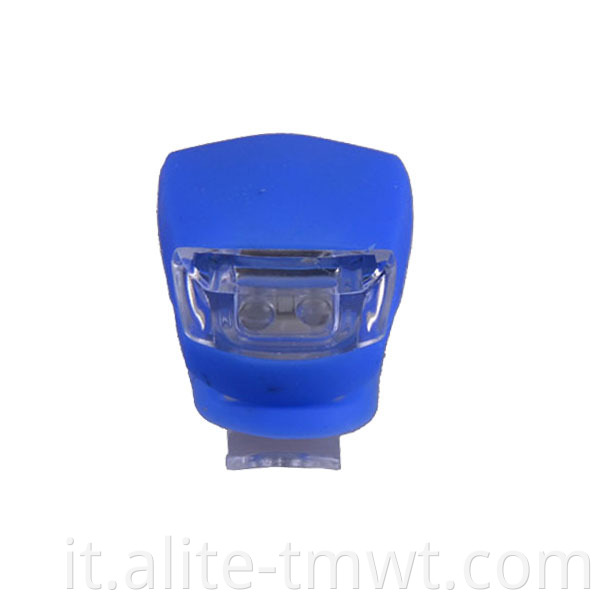 Luce per biciclette a LED a LED ad alta luminosità Luce / Helmet Bike Light